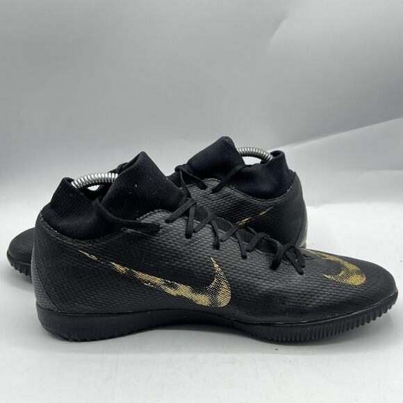 Nike Mercurial Superfly 6 Elite FG Mens Size 8 Gold Soccer Cleats AH7368-077 - Picture 6 of 12